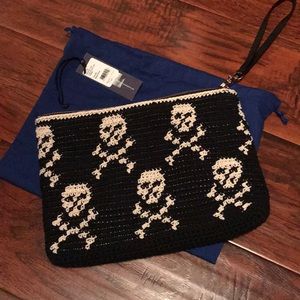 Rebecca Minkoff skulls wristlet